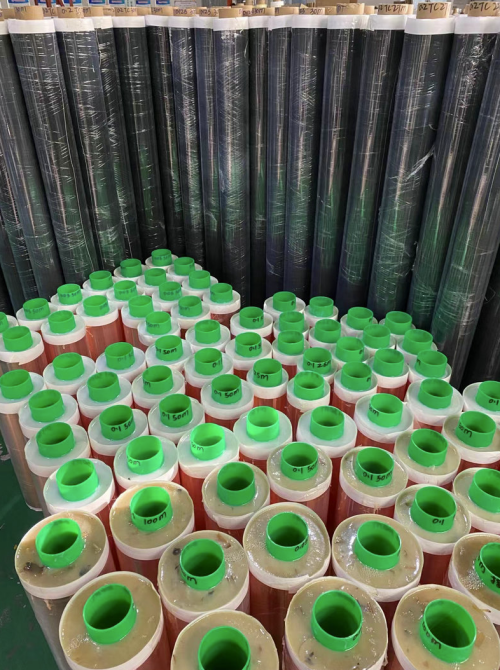 Oihal azetatoa, kobrezko foia